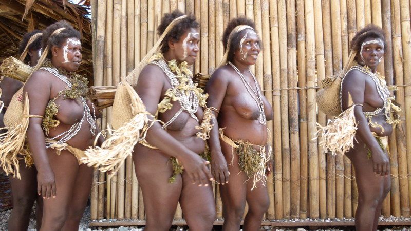 Solomon Islands Woman Breasts